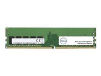 Dell - DDR4 - moduuli - 4 Gt - SO-DIMM 260-pin - 3200 MHz / PC4-25600 - 1.2 V - puskuroimaton - non-ECC - Päivitys malleihin Inspiron 15 3530; Latitude 5520; OptiPlex 5490 All-In-One, 7490 All In One AA937597