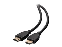 C2G 10t 4K HDMI Cable with Ethernet - High Speed - UltraHD Cable - M/M - HDMI-kaapeli Ethernetillä - HDMI uros to HDMI uros - 3.05 m - suojattu - musta 56784
