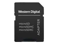WD - Kortinsovitin (microSD, microSDHC, microSDXC) - Secure Digital WDDSDADP01