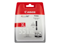 Canon CLI-551BK XL - Tuottoisa - musta - alkuperäinen - mustesäiliö malleihin PIXMA iP8750, iX6850, MG5550, MG5650, MG5655, MG6450, MG6650, MG7150, MG7550, MX725, MX925 6443B001
