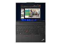 Lenovo ThinkPad E16 Gen 1 - 16" - Intel Core i5 - 1335U - 16 Gt RAM - 256 GB SSD - pohjoismainen (tanska/suomi/norja/ruotsi) 21JN000DMX