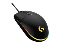 Logitech Gaming Mouse G203 LIGHTSYNC - Hiiri - optinen - 6 painiketta - langallinen - USB - musta 910-005796