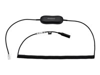 Jabra GN1200 - Kuulokesovitin - RJ-9 uros to mini jack naaras - 2 m 88011-100