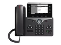 Cisco IP Phone 8811 - VoIP -puhelin - SIP, RTCP, RTP, SRTP, SDP - 5 linjaa CP-8811-K9=