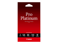 Canon Photo Paper Pro Platinum - 100 x 150 mm - 300 g/m² - 20 arkki (arkit) valokuvapaperi malleihin PIXMA iP3600, MP240, MP480, MP620, MP980 2768B013