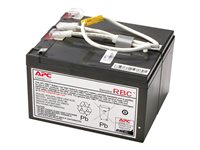 APC Replacement Battery Cartridge #109 - UPS akku - 1 x akku/paristo - Lyijyhappo - hiilenharmaa malleihin P/N: BN1250LCD, BR1200G-JP, BR1200LCDI, BR1500LCD, BR1500LCDI, BX1300LCD, BX1500LCD APCRBC109