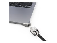 Compulocks Ledge Adapter for MacBook Air M2 and M3 with Keyed Lock - Turvalohkon liitäntäsovitin - avaimellisella kaapelilukolla malleihin Apple MacBook Air M2 MBALDG04KL