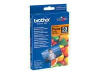 Brother BP - Kiiltävä - 100 x 150 mm 50 arkki (arkit) valokuvapaperi malleihin Brother DCP-J1200, J1800, J772, J774, MFC-J1300, J2340, J3540, J3940, J4335, J4340, J5340 BP71GP50