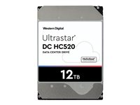 WD Ultrastar DC HC520 HUH721212ALE604 - Kiintolevyasema - 12 Tt - sisäinen - 3.5" - SATA 6Gb/s - 7200 kierrosta/min - puskuri: 256 Mt 0F30146