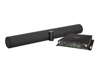 Crestron AirMedia Series 3 UC-SB-P50-AM-WF-I KIT - Videoneuvottelupakkaus (videopalkki, vastaanotin) - Zoom-sertifioitu, sertifioitu Microsoft Teamsille - musta UC-SB-P50-AM-WF-I KIT