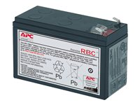 APC Replacement Battery Cartridge #17 - UPS akku - 1 x akku/paristo - Lyijyhappo - musta malleihin P/N: BE850G2, BE850G2-CP, BE850G2-FR, BE850G2-IT, BE850G2-SP, BVN900M1, BVN950M2 RBC17