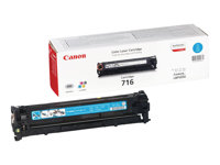 Canon 716 Cyan - Sinivihreä - alkuperäinen - väriainekasetti malleihin i-SENSYS LBP5050, LBP5050N, MF8030CN, MF8040Cn, MF8050CN, MF8080Cw 1979B002