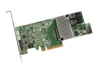 Broadcom MegaRAID 9361-8i - Tallennuslaitteen ohjain (RAID) - 8 Kanava - SATA / SAS 12Gb/s - matala profiili - RAID RAID 0, 1, 5, 6, 10, 50, 60 - PCIe 3.0 x8 05-25420-08