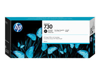 HP 730 - 300 ml - suuri kapasiteetti - valokuvamusta (photo black) - alkuperäinen - DesignJet - mustepatruuna malleihin DesignJet SD Pro MFP, T1600, T1600dr, T1700, T1700dr, T1708, T1708dr, T2600, T2600dr P2V73A