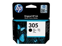 HP 305 - 2 ml - musta - alkuperäinen - mustepatruuna malleihin Deskjet 23XX, 27XX, 28XX, 41XX, 42XX; DeskJet Plus 41XX; ENVY 60XX, 64XX; ENVY Pro 64XX 3YM61AE#ABE