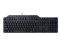 Dell KB-522 Wired Business Multimedia - Kit - näppäimistö - USB - QWERTY - venäjä - musta KB522-BK-RUS