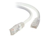 C2G - Kytkentäkaapeli - RJ-45 (uros) to RJ-45 (uros) - 3 m - UTP - CAT 6a - buutattu, piikitön - valkoinen 82529