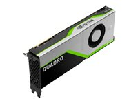 NVIDIA Quadro RTX 6000 Graphics Accelerator - Näytönohjain - Quadro RTX 6000 - 24 Gt GDDR6 - PCIe 3.0 x16 - 4 x DisplayPort, USB-C malleihin ProLiant XL270d Gen10, XL270d Gen10 for HPE Ezmeral Container Platform R0Z45A