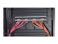 APC Data Distribution Cable - Verkkokaapeli - TAA-yhdenmukainen - RJ-45 (naaras) to RJ-45 (naaras) - 10.1 m - UTP - CAT 6 - musta DDCC6-033