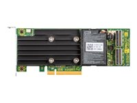Dell PERC H755 Adapter - Tallennuslaitteen ohjain (RAID) - SATA 6Gb/s / SAS 12Gb/s / PCIe 4.0 (NVMe) - RAID RAID 0, 1, 5, 6, 10, 50, 60 - PCIe 4.0 405-AAXT