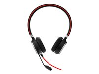 Jabra Evolve 40 MS stereo - Kuuloke + mikrofoni - korvien päällä - langallinen - USB, 3,5 mm jakkiliitin - Sertifioitu Skype for Businessille 6399-823-109