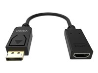 VISION Professional - Näyttösovitin - DisplayPort uros to HDMI naaras - musta - 4K-tuki TC-DPHDMI/BL