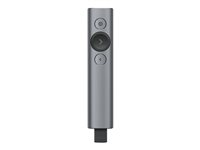 Logitech Spotlight Plus - Kauko-ohjauksen kuvaus - 3 painiketta - siniharmaa 910-005166