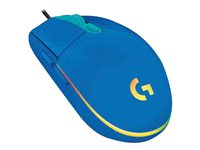 Logitech Gaming Mouse G102 LIGHTSYNC - Hiiri - oikeakätinen - optinen - 6 painiketta - langallinen - USB - sininen 910-005801