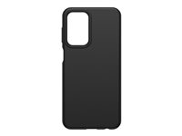 OtterBox React Series - Takakansi matkapuhelimelle - islkunkestävä - polykarbonaatti, synteettinen kumi - musta malleihin Samsung Galaxy A23 5G 77-89523