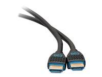 C2G 10ft 4K HDMI Cable - Performance Series Cable - Ultra Flexible - M/M - High Speed - HDMI-kaapeli - HDMI uros to HDMI uros - 3 m - musta C2G10378