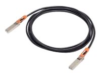 Cisco Passive Copper Cable - 25GBase-CR1-suoraliitäntäkaapeli - SFP28 to SFP28 - 5 m - kaksoisakselinen - SFF-8402/IEEE 802.3by - musta malleihin P/N: C9300-NM-2Y-RF, C9500-48Y4C-E-RF, N9K-C93180YC-FX-H, NCS-55A1-48Q6H, NCS-55A1-48Q6H= SFP-H25G-CU5M=