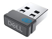 Dell Universal Pairing Receiver WR221 - Langaton hiiri / näppäimistön vastaanottaja - USB, RF 2,4 GHz - titaanin harmaa malleihin Dell KM7120W, MS5320W, MS5120W, MS3320W; KM717*, KM714*, KM636*, WK717*, WM514*, WM326*, WM527*, WM126*; KB500*, KB700*, KB740*; MS300* (*Supports Dell Universal Pairing only. Does not support Dell Peripheral Manager) DELL-WR221